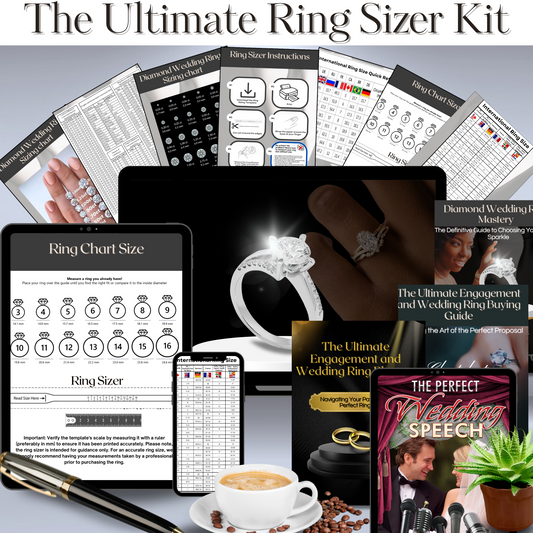 Ultimate Ring Sizer Kit: Instant PDF Downloads