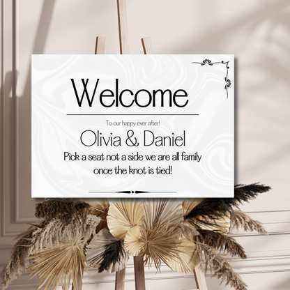 The Purity Wedding Bundle  signs