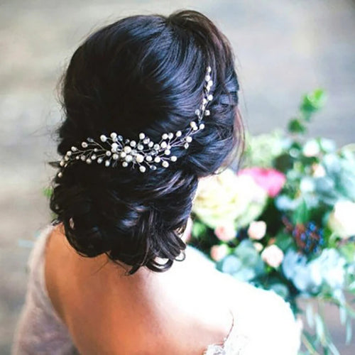 Rhinestone Bridal Crown and Crystal Headband Wedding Headdress