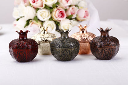 Pomegranate wedding favors, 50PCS