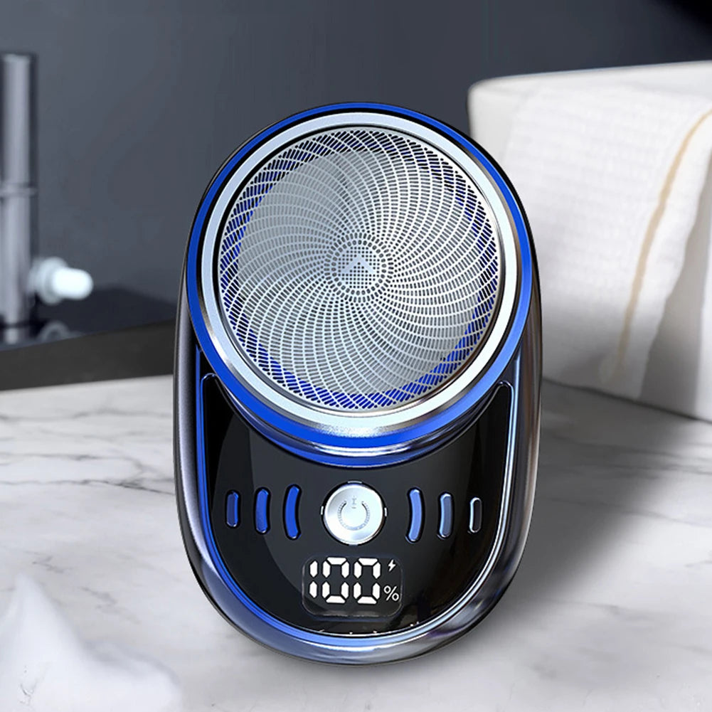 Men Mini Electric Travel Shaver USB Charging Shaving Face Beard Razor