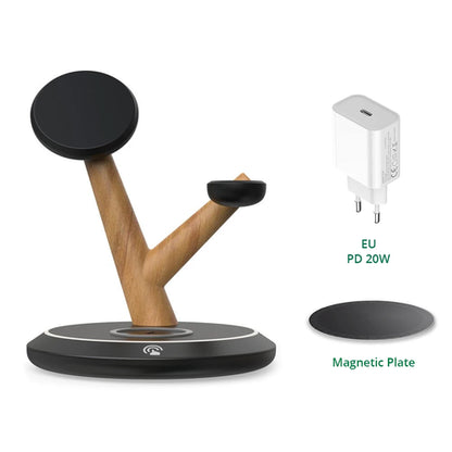 Bonola Tree Branch 3 in 1 Magnetic Wireless Charger for iPhone