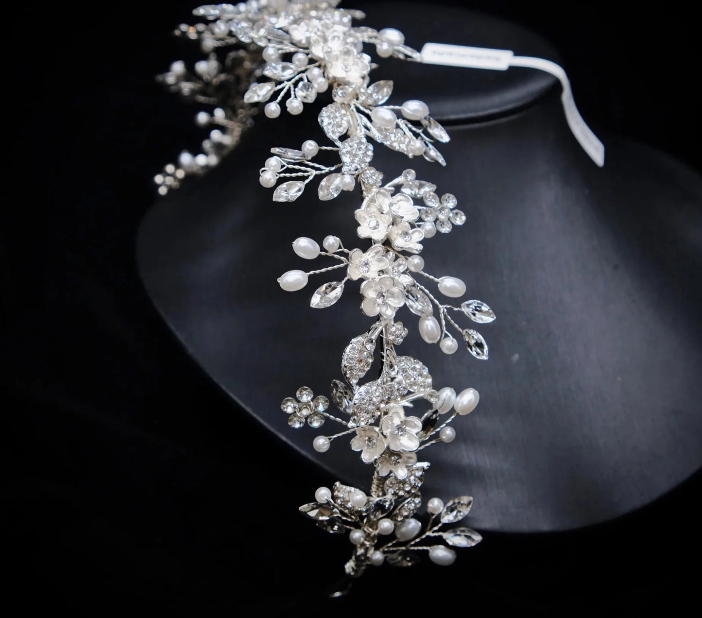 Tiara Handmade Bridal Headpieces Crystal Leavesl Fashion