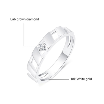 Men's Star Diamond Rings with 0.5ct and 1.0ct VVS VS Lab-Grown Diamonds