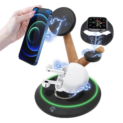 Bonola Tree Branch 3 in 1 Magnetic Wireless Charger for iPhone