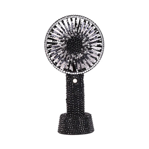 Diamond Lash Fan Dryer Handheld USB Rechargeable False Eyelashes Fan