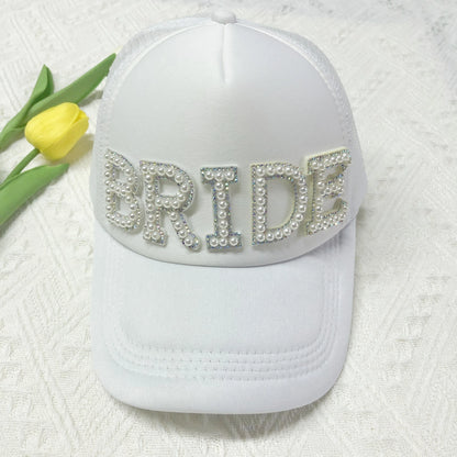 "Bride/Mrs" Baseball Cap: Essential for Wedding Celebrations and Bridal Showers