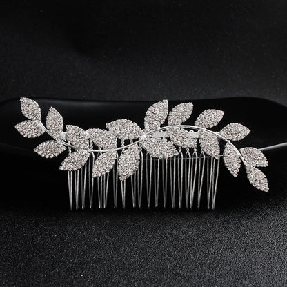 Bridal Wedding Hair Accessories Crystal Hair Combs Clips Jewelry