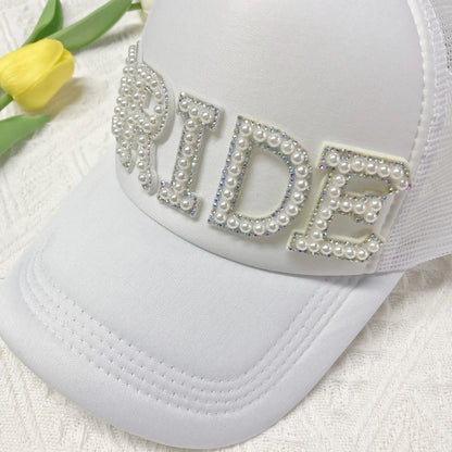 "Bride/Mrs" Baseball Cap: Essential for Wedding Celebrations and Bridal Showers