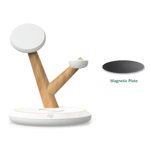 Bonola Tree Branch 3 in 1 Magnetic Wireless Charger for iPhone