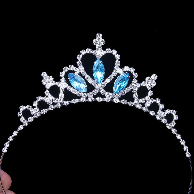 StoneFans Kids Rhinestone Tiara Princess Headband for Girls Birthday