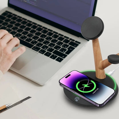 Bonola Tree Branch 3 in 1 Magnetic Wireless Charger for iPhone