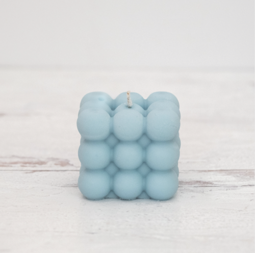 Bubble Cube Candle