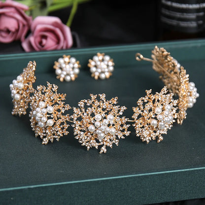 Wedding Bride Romantic Hair Band Accessories crown Elegant and Sweet