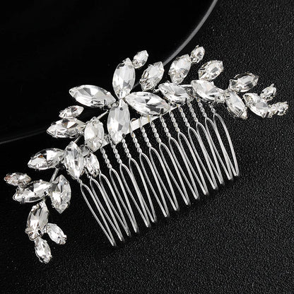 Bridal Wedding Hair Accessories Crystal Hair Combs Clips Jewelry