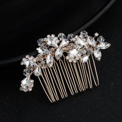 Bridal Wedding Hair Accessories Crystal Hair Combs Clips Jewelry