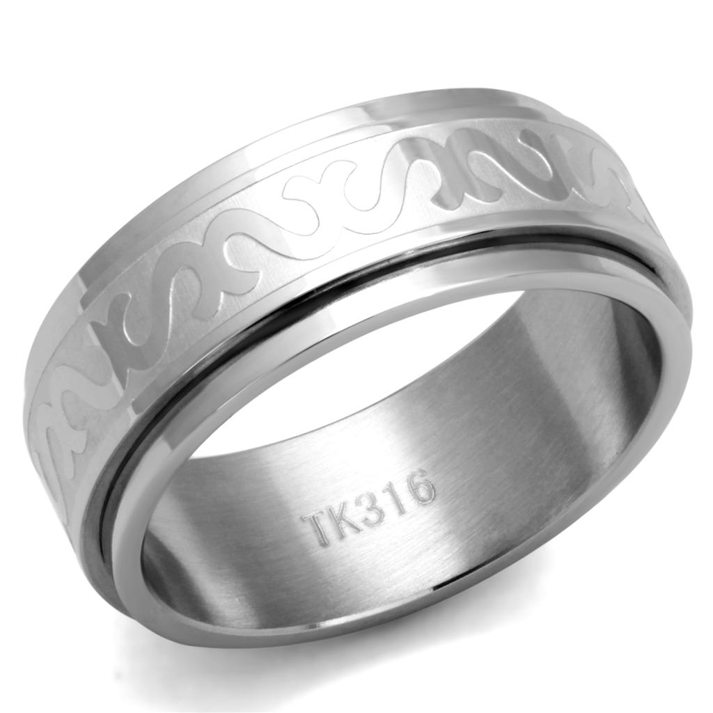 Stainless Steel Men's Ring - TK2941