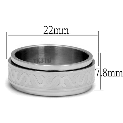 Stainless Steel Men's Ring - TK2941