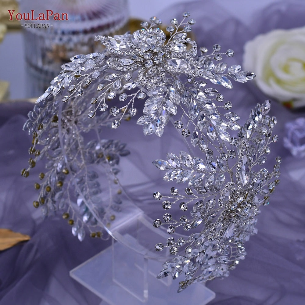 YouLaPan HP409 Wedding Woman Tiara Headdresses for Bridal Headband