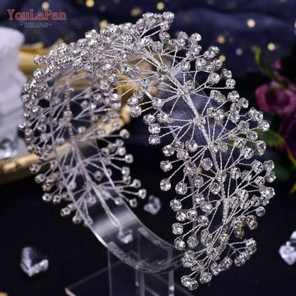 YouLaPan HP409 Wedding Woman Tiara Headdresses for Bridal Headband