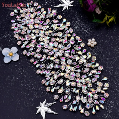 YouLaPan HP409 Wedding Woman Tiara Headdresses for Bridal Headband