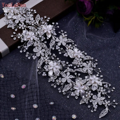 YouLaPan HP409 Wedding Woman Tiara Headdresses for Bridal Headband