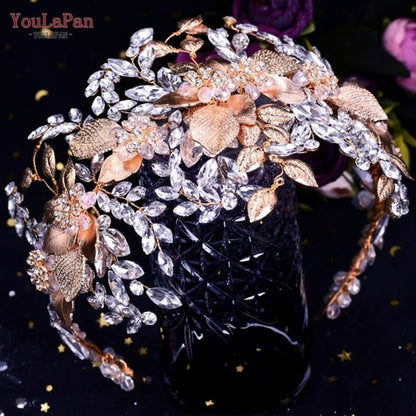 YouLaPan HP409 Wedding Woman Tiara Headdresses for Bridal Headband