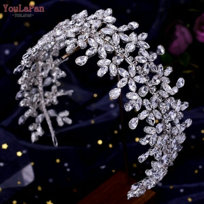 YouLaPan HP409 Wedding Woman Tiara Headdresses for Bridal Headband