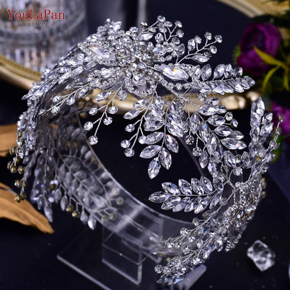 YouLaPan HP409 Wedding Woman Tiara Headdresses for Bridal Headband