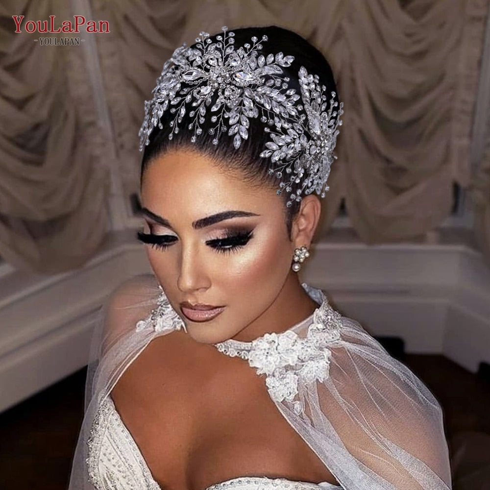 YouLaPan HP409 Wedding Woman Tiara Headdresses for Bridal Headband