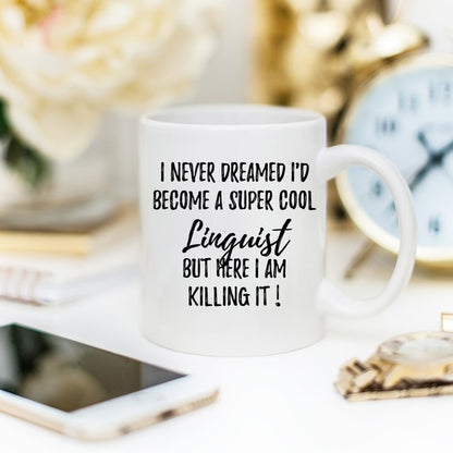 Linguist Gifts, Linguist Mug, Gift For Linguist,