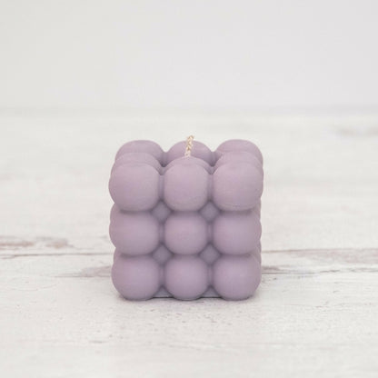 Bubble Cube Candle