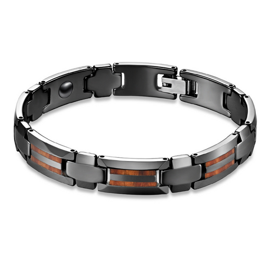 Magnetic Bracelet crafted from premium 316 Tungsten Stainless Steel