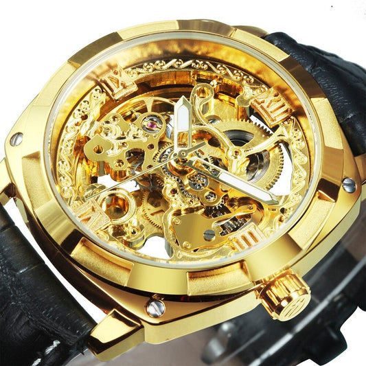 Men Watches Luxury Brand Design Automatic Watch Men Transparent