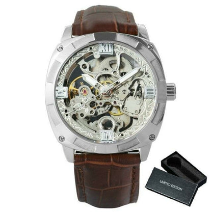 Men Watches Luxury Brand Design Automatic Watch Men Transparent