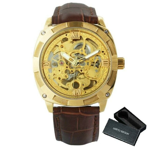 Men Watches Luxury Brand Design Automatic Watch Men Transparent