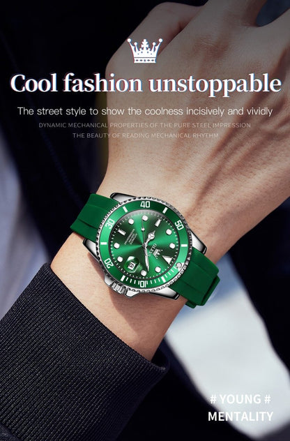 Luxury Watches For Men Automatic Mechanical Watch 30M Waterproof