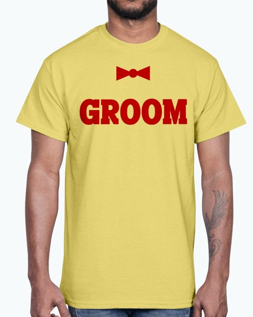 Groom - Bridal and Wedding- Cotton Tee