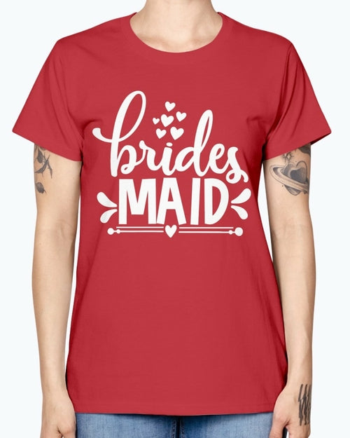 Bridesmaid - Bridal and Wedding-  Missy T-Shirt